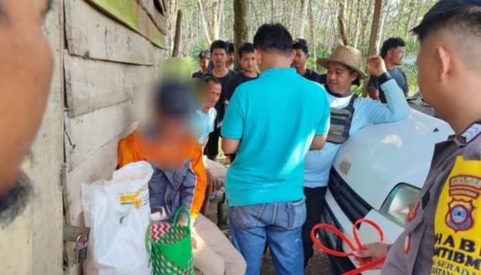 Pria di Tabalong Diamankan Warga Usai Diduga Curi Cabai