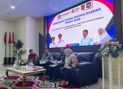 Kegiatan bimtek inovasi daerah 2026 dan peluncuran aplikasi INOTEKDA oleh Bapperida Kotabaru di aula Manuntung