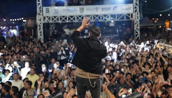 Ady Mantan Naff Meriahkan Mappanre Ri Tasi’e Tanah Bumbu, UMKM Raup Berkah