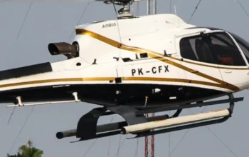 Helikopter PK-CFX milik Matthew Air yang hilang kontak di Sekadau Kalimantan Barat