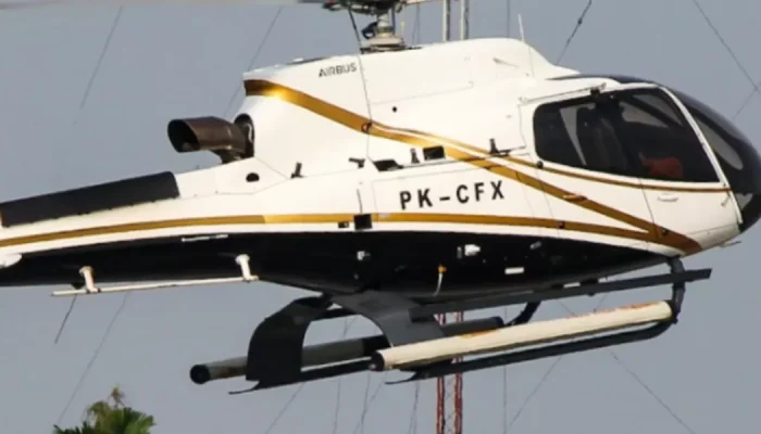Helikopter PK-CFX Hilang Kontak di Sekadau, Bawa 8 Orang