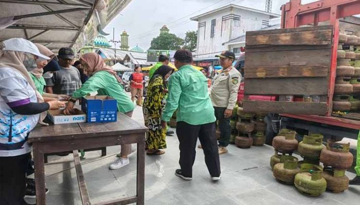 Pemkab Sukamara Gelar Operasi Pasar LPG 3 Kg untuk Atasi Kelangkaan