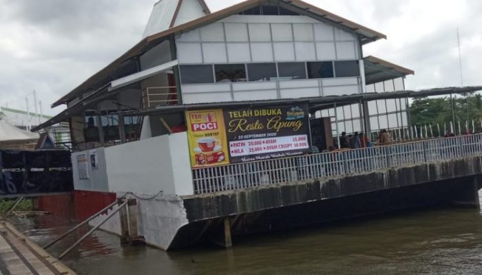 Pemko Banjarmasin Ultimatum Tongkang Restoran, Wajib Pindah 6 Mei