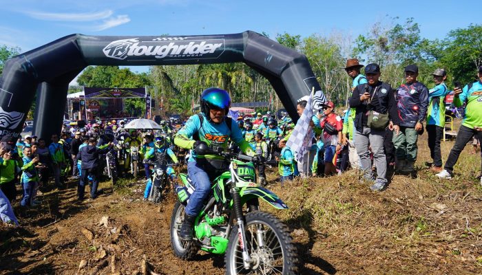 Trail Adventure Balangan Sedot Ratusan Rider, Rute 27 Km Jadi Tantangan