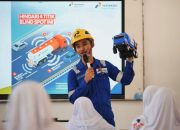 edukasi blind spot mobil tangki pertamina cerdas siswa patra logistik
