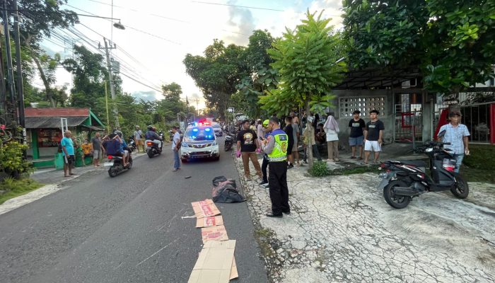Pengendara Motor Tewas Usai Kecelakaan di Bantul