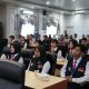 Peserta program kerja ke Jepang mengikuti pembekalan dan pelepasan yang dilaksanakan DKUKMTK Kabupaten Balangan di Paringin Selatan.