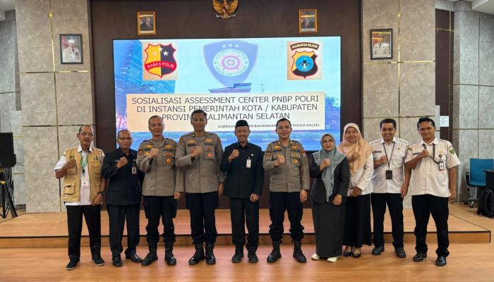 Polda Kalsel Sosialisasikan Assessment Center Polri untuk ASN Pemkab Tabalong