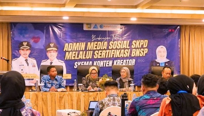 Pemkab Tala Gelar Sertifikasi BNSP untuk Pengelola Medsos SKPD