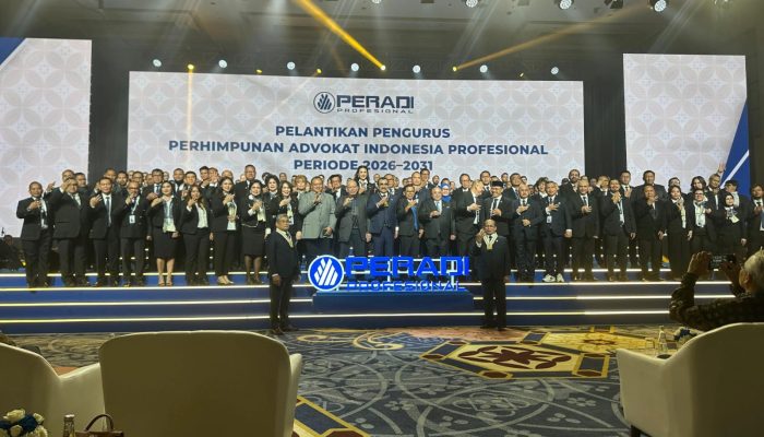 PERADI Profesional Resmi Dilantik, Harris Arthur Hedar Tegaskan Penguatan Profesi Advokat