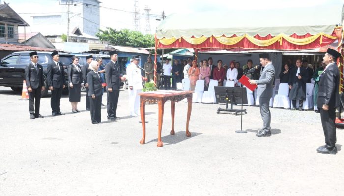 Pelantikan Pejabat di Ruang Terbuka Disorot, BKPSDM Pulang Pisau Klaim Lebih Hemat Anggaran
