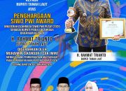 Sekretariat DPRD Tanah Laut Apresiasi Bupati Raih SIWO PWI Award 2026, Dinilai Konsisten Dukung Olahraga