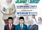 DPRD Tanah Laut Apresiasi Penghargaan Woman’s Inspiration Awards 2026 untuk Hj. Dian Rahmat Trianto