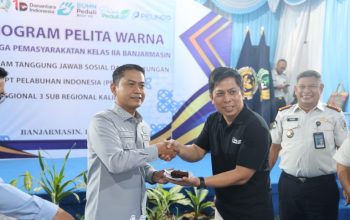 120 Warga Binaan Lapas Banjarmasin Ikut Program Pelita Warna Pelindo