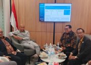 Jajaran pengurus SMSI dan ABPEDNAS saat audiensi membahas kerja sama publikasi program desa di Jakarta.