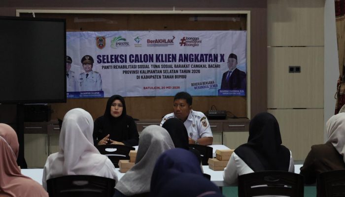 Pemkab Tanah Bumbu Gandeng PRSTS Barakat Cangkal Bacari, Siapkan Warga Mandiri dan Produktif