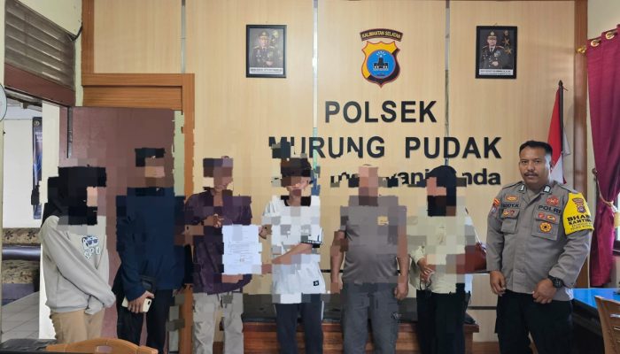 Tinggalkan Motor di Kebun Saat Diduga Curi Pisang Berujung Damai di Polsek Murung Pudak
