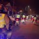 Kapolres Bantul bersama personel gabungan gelar patroli malam di wilayah Bantul.