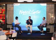Peserta komunitas otomotif berdiskusi dalam acara Pertamina Patra Niaga.