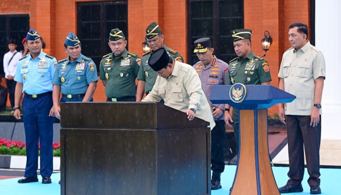 Prabowo Resmikan Museum dan Perpustakaan Seskoad, Singgung Lulusan yang Jadi Presiden