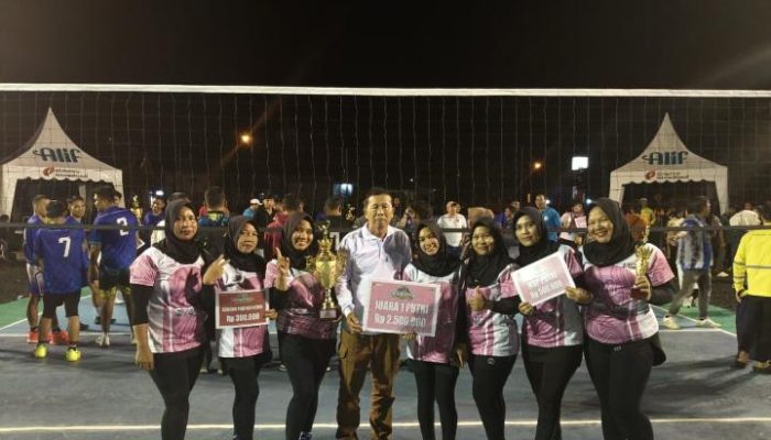 Sungai Taib dan Semayap Juara Alif Volleyball Tournament 2026