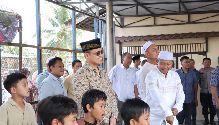 Polres Barito Kuala Gelar Sholat Idul Adha di Masjid Darut Taqwa, Sembelih 7 Sapi