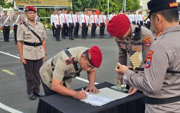 IPTU Firdaus Tarigan Resmi Jabat Kasat Reskrim Polres HSU Gantikan AKP Teguh Kuatman