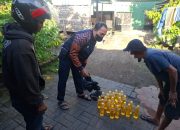 polisi sita miras oplosan sewon bantul barang bukti botol minuman keras ilegal