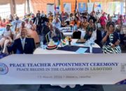HWPL Wisuda Guru Pendidikan Perdamaian di Lesotho, Dorong Integrasi ke Sekolah