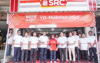 Peresmian Outlet Bright Gas oleh Pertamina Patra Niaga dan SRC di Toko SRC YD Makmur Jaya, Bandung.