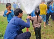 Siswa TK di Pelaihari Belajar Mitigasi Kebakaran di Markas Damkar