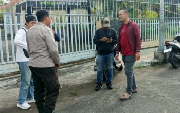Lokasi dugaan penganiayaan pelajar menggunakan senjata tajam di depan SMAN 3 Yogyakarta, kawasan Kotabaru, Gondokusuman.