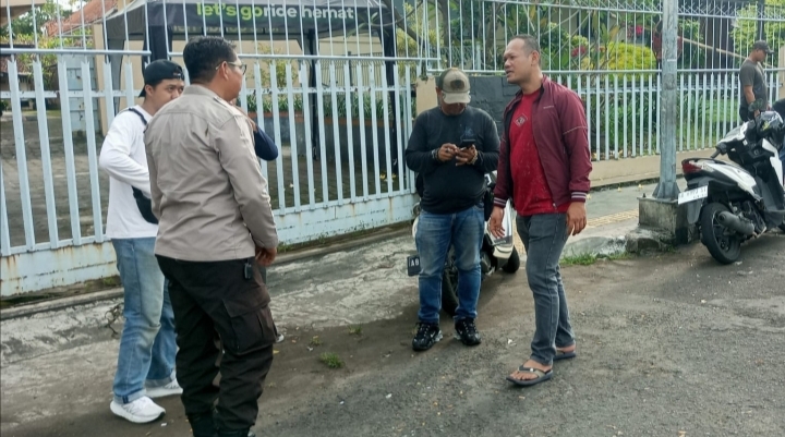Lokasi dugaan penganiayaan pelajar menggunakan senjata tajam di depan SMAN 3 Yogyakarta, kawasan Kotabaru, Gondokusuman.