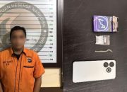Residivis Narkoba di HSU Ditangkap, Polisi Temukan Sabu 5 Gram di Pinggang Pelaku