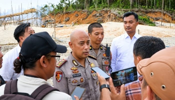 Tambang Emas Ilegal di Belakang SMAN 2 Muara Teweh Digerebek Polisi