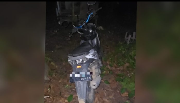 Kepergok Diduga Mencuri Pisang, Pelaku Tinggalkan Skuter di Kebun Warga