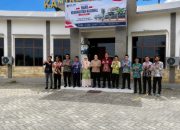 Foto bersama BPN Kotabaru, Kemenag, dan KUA usai rapat koordinasi sertifikasi tanah wakaf.