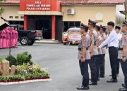 Kapolres Kotabaru Pimpin Sertijab Enam Pejabat Utama dan Kapolsek