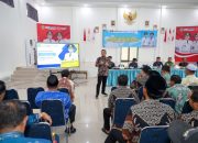 Suasana Sosialisasi Aksi Rumah Damai Pemerintah Kabupaten Tanah Bumbu yang diikuti perangkat desa dan tokoh masyarakat di Batulicin.