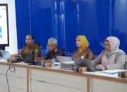 Suasana ekspose penyusunan Peta Jalan Pembangunan Kependudukan (PJPK) Tanah Bumbu 2025–2029 di Aula DP3AP2KB Batulicin.