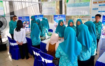 Kegiatan penilaian Tim Peningkatan Kualitas Keluarga Daerah di Desa Lamida Bawah, Kecamatan Paringin, Kabupaten Balangan.