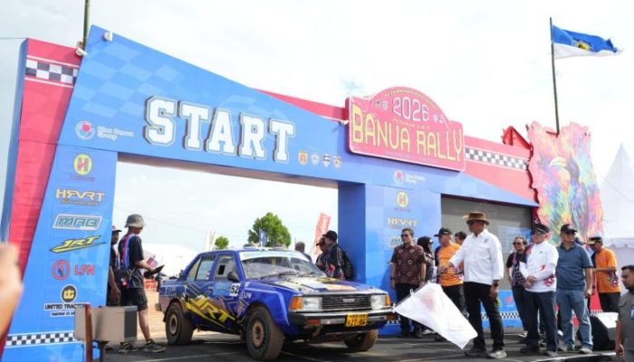 Gubernur Muhidin Buka Banua Rally 2026, 45 Pereli Ramaikan Kejurnas di Kalsel
