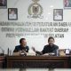 M. Syaripuddin berbicara di depan awak media soal pengawasan BBM subsidi.