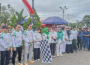 Jalan Santai Harjad ke-23 Balangan, Wabup: Pererat Silaturahmi dan Promosikan Potensi Daerah
