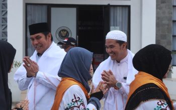 Bupati Pulang Pisau sambut jemaah haji.