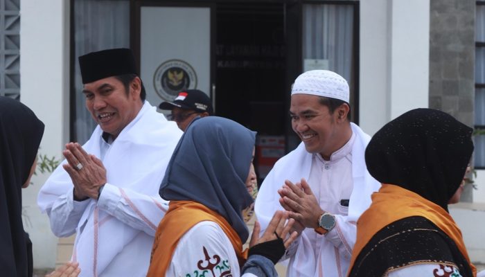 Bupati Pulang Pisau Sambut 30 Jemaah Haji