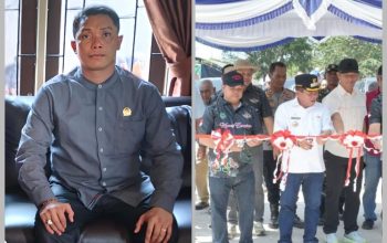 Anggota DPRD Kabupaten Kapuas, Sohartono. Foto dok. Bupati Kapuas saat meresmikan Gantangan Kapuas Bersinar.