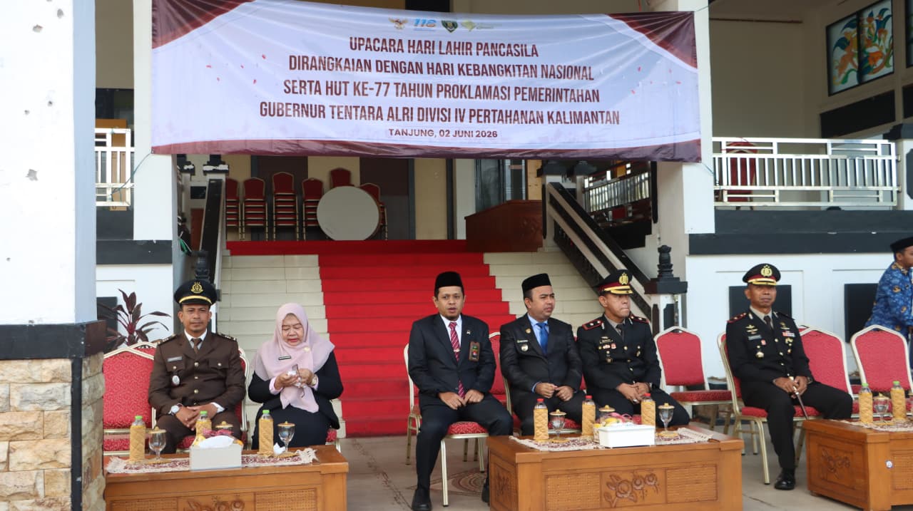 Tamu undangan upacara Pancasila di Pendopo Pembataan Tabalong