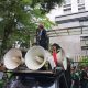 Ratusan driver ojol demo dukung Nadiem di PN Jakarta Pusat