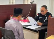 Pemeriksaan tersangka AB kasus korupsi server SD di Kejari Banjarmasin